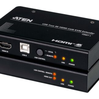 USB True 4K HDMI Cat 6 KVM
