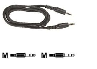 Audio mini jack cable 20.0m,