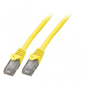 Patch cable CAT6 UTP, Yellow,