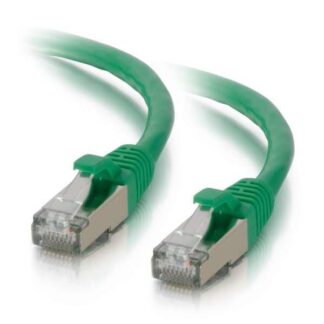 CAT6A S/FTP 15m, Green, Patch