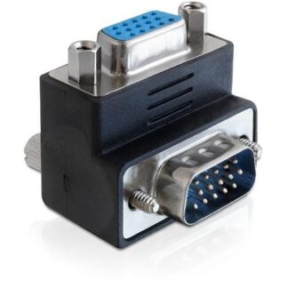 Angled VGA Adapter, VGA: Male