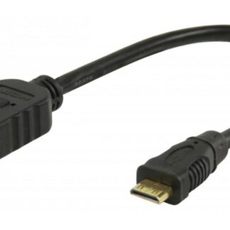 Mini HDMI: Male - HDMI: