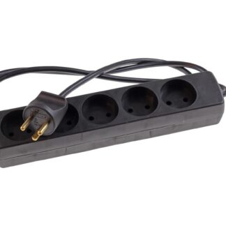 EL power strip with 5 earthed