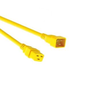 Power cable Yellow C20-C19