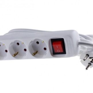 Schuko power strip with 3