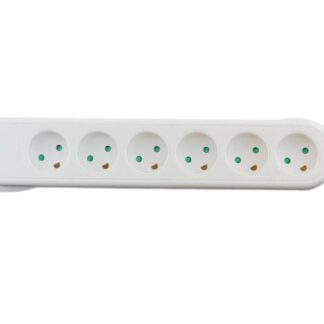 Power strip with 6 outlets