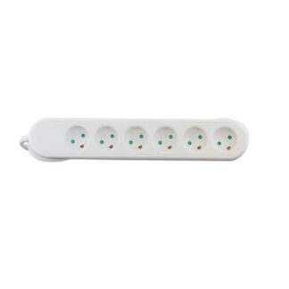 EL power strip with 6 earthed