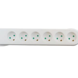Power strip with 6 outlets