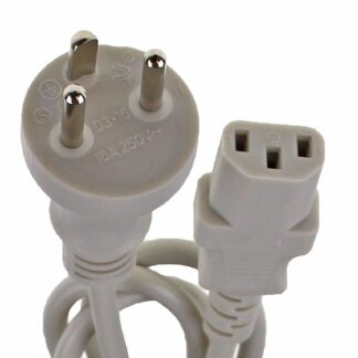 DK power cable Grey 1.8m,