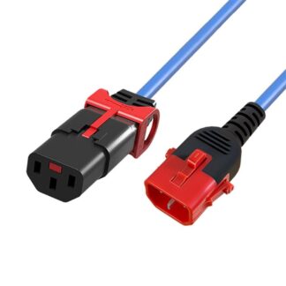 Powercord C13 IEC Lock+ - C14