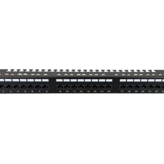 Cat5E 1U 24 Port Patch Panel