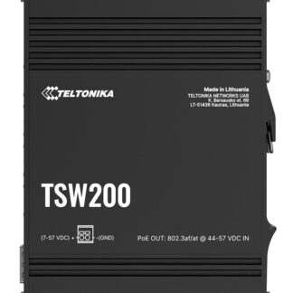 TSW200 PoE+ switch x8
