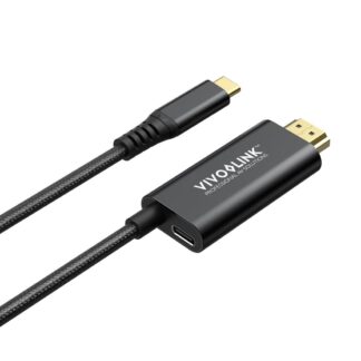USB-C to HDMI Cable with 100W
