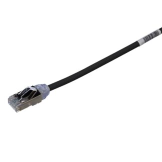 Cat 6A. F/UTP LSZH black 1,5m