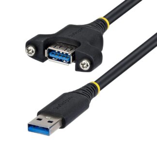 2M Panel Mount Usb Cable A To