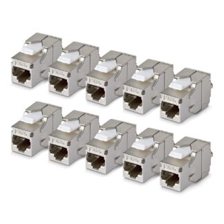 Shielded Cat6A Keystone Jack,