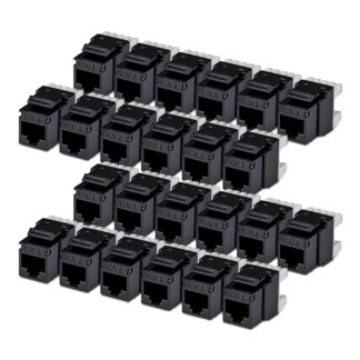 Cat6 Keystone Jack, 24-Pack