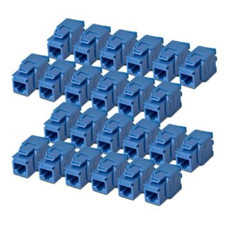 Cat6 Keystone Jack, 24-Pack