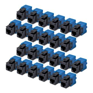 Cat6 Keystone Jack, 24-Pack