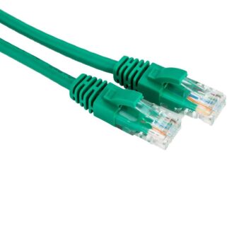 Patch U/UTP Cat5e Green 1.5m