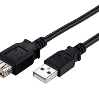 USB 2.0 A-A, M/F, 0,2 m.