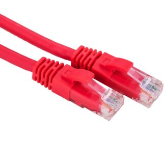 Patch U/UTP Cat6A Red 3m AWG