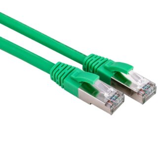 Patch S/FTP Cat6A Green 30m