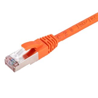 Patch S/FTP Cat6 Orange 3m