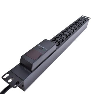 19" Power Rail 10xC13 2m C20,