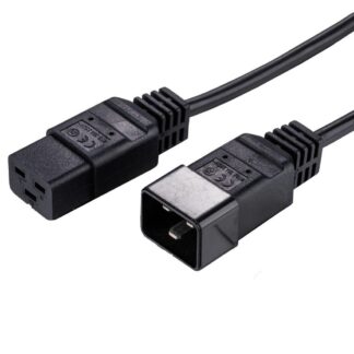 Power Cable C19/C20 Black 10m