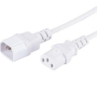 Power Cable C13/C14 White