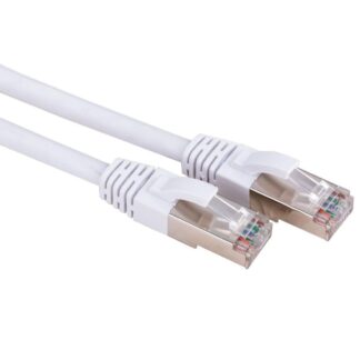 Patch S/FTP Cat6 White 10m