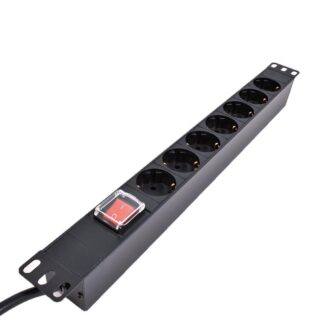 19" Power Rail 7x CEE 7/4 2m