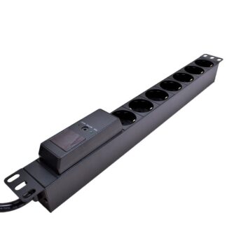 19" Power Rail 7xCEE 7/4 2m