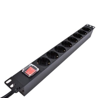 19" Power Rail 8xCEE 7/4 3m