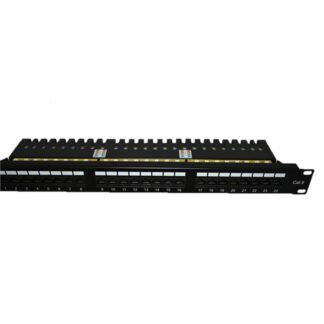 Patch Panel 19" Cat.6 UTP 24