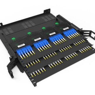 1U Slim Panel for 12xMPO