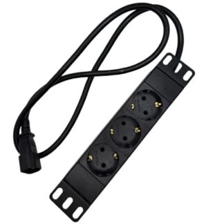 10'' Power Rail 3xCEE 7/4 1m