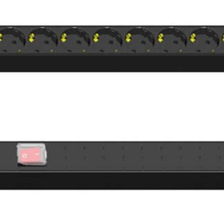 19" Power Rail 8xCEE 7/4 2m