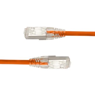 SlimPatch F/UTP Cat6A Orange