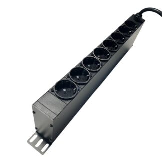 19" Power Rail 8xCEE 7/4 3m