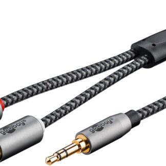 Audio cable 3,5mm - 2xRCA 5 m