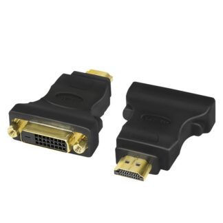 HDMI adapter, A/M to DVI-D/F,