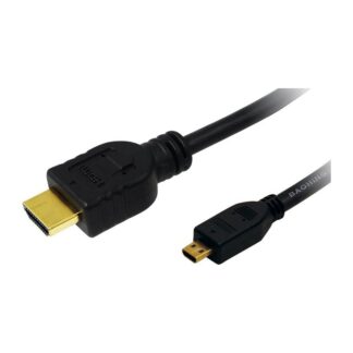 HDMI cable, Micro-D/M to A/M,