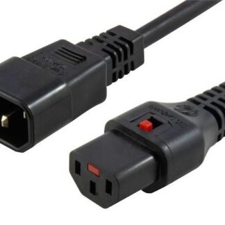 Powercord C13 IEC Lock - C14