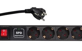 19" PDU 7 x CEE 7/3 socket,