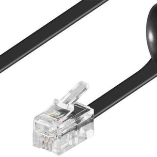 RJ10-RJ10 7M M/M Black