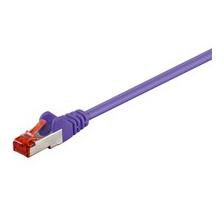F/UTP CAT6 1m Purple PVC
