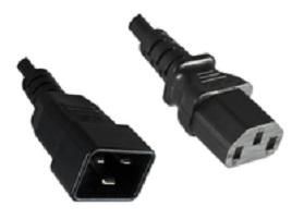 PowerCord C13-C20 10A 2m Black