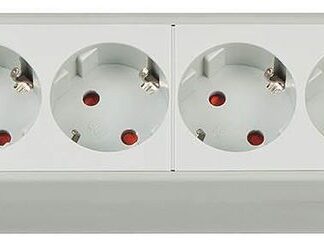 Power extension 3 m 6 AC
